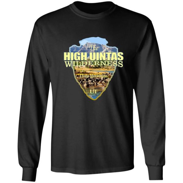 high uintas wilderness (arrowhead) long sleeve