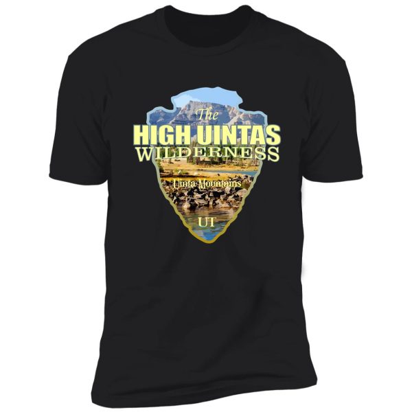 high uintas wilderness (arrowhead) shirt