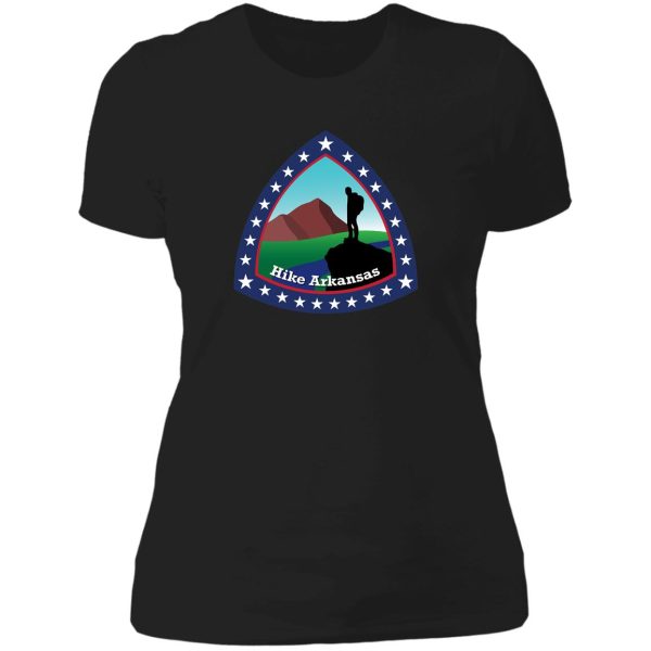 hike arkansas crest lady t-shirt