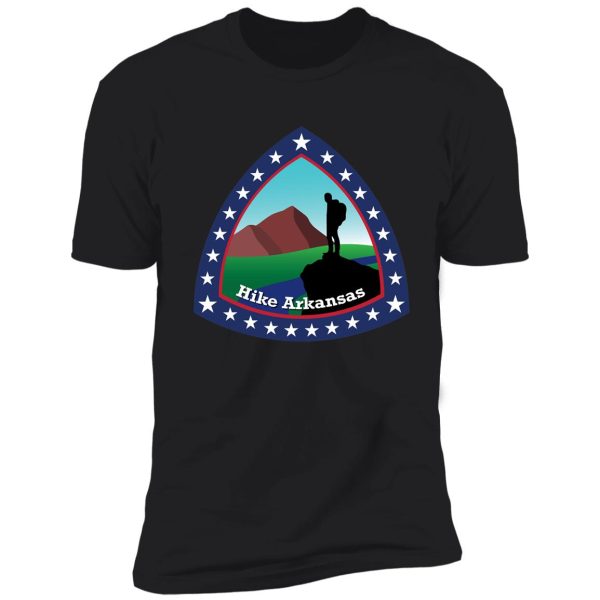 hike arkansas crest shirt