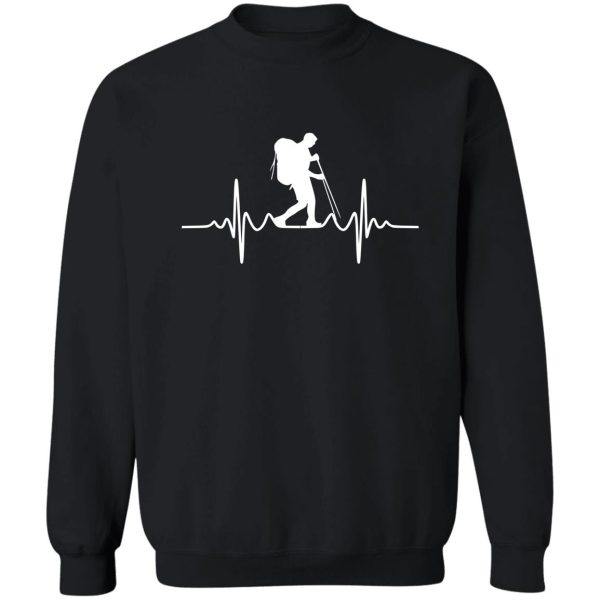 hike heartbeat sweatshirt