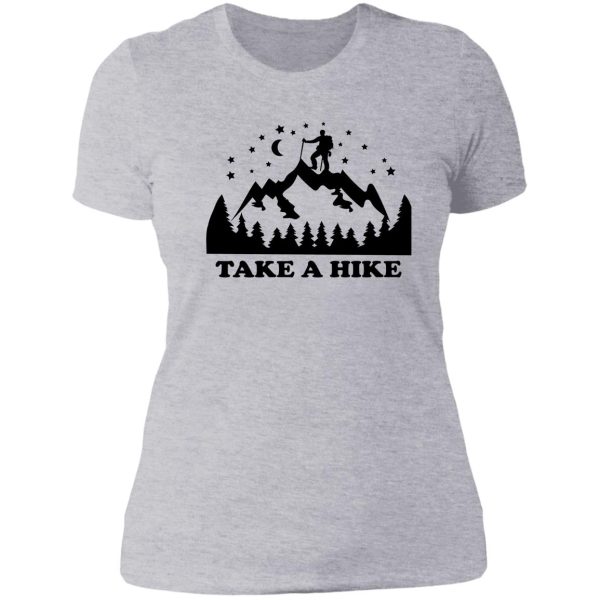 hike lady t-shirt