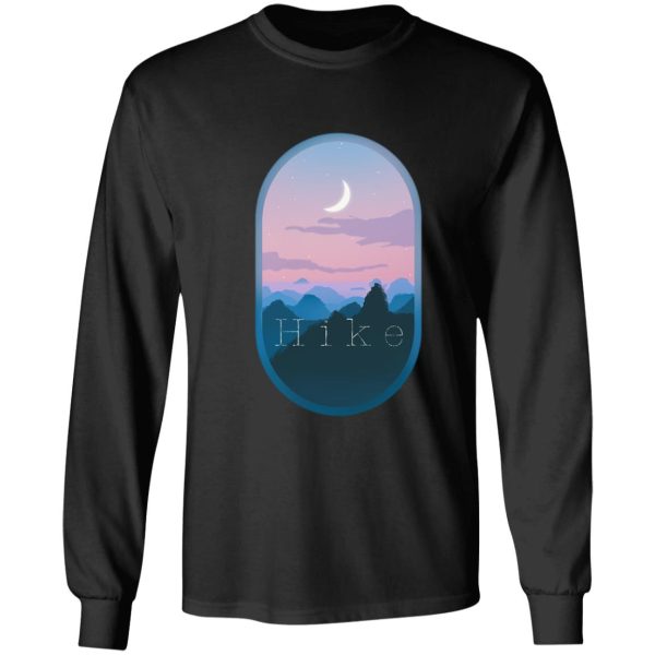 hike night badge long sleeve