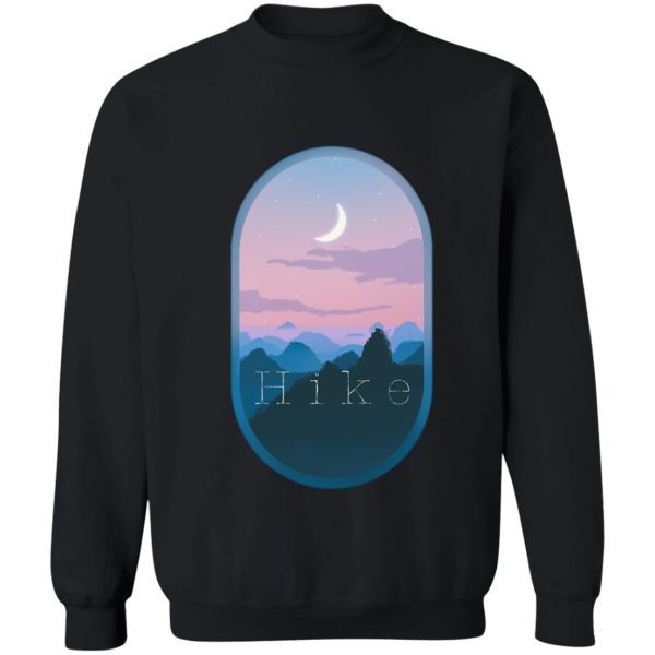 hike night badge sweatshirt