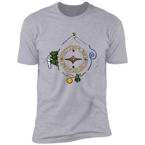 hike our planet hikers soul compass logo shirt