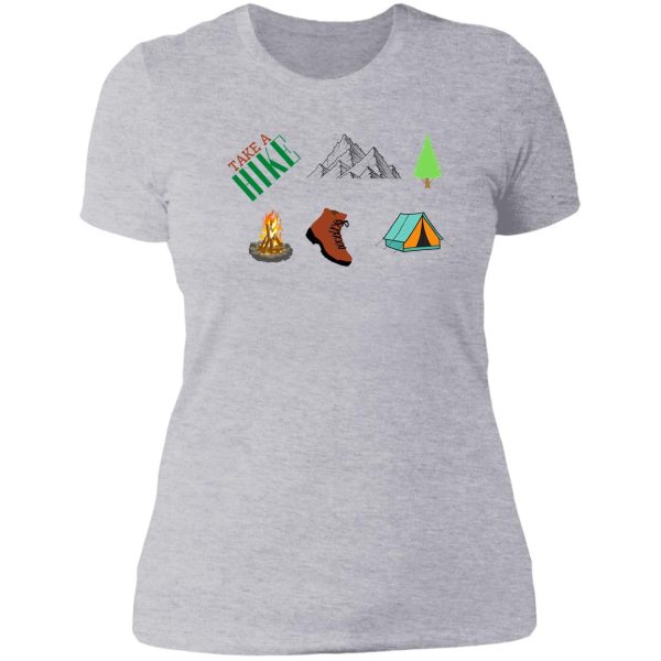 hike pack lady t-shirt