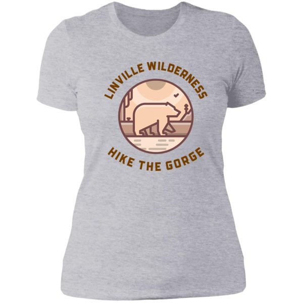 hike the gorge lady t-shirt