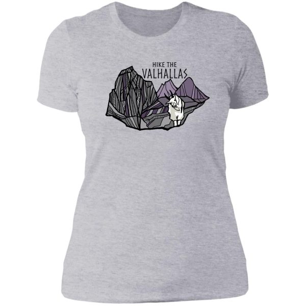 hike the valhallas lady t-shirt