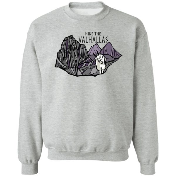 hike the valhallas sweatshirt