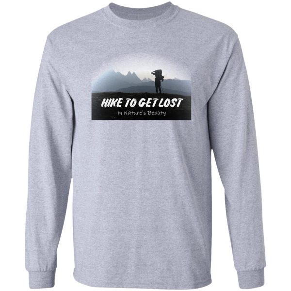 hike to get lost long sleeve