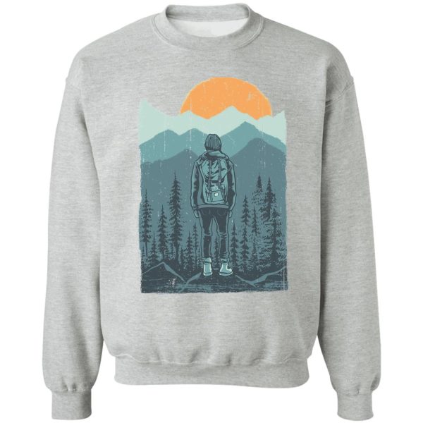 hiker sweatshirt