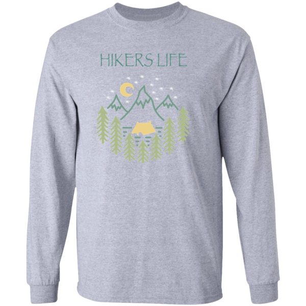 hikers life camp long sleeve