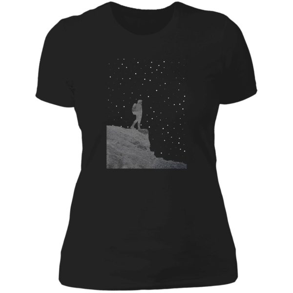 hikers night adventure lady t-shirt