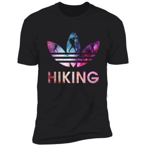 hiking addicted galaxy shirt