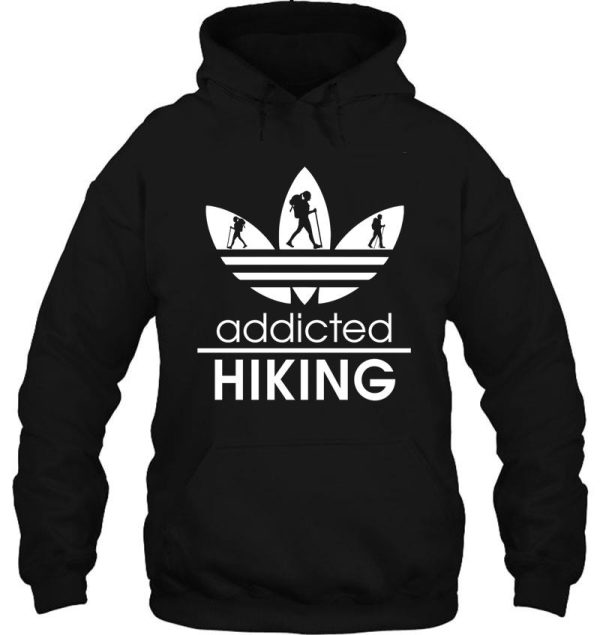 hiking addicted hoodie