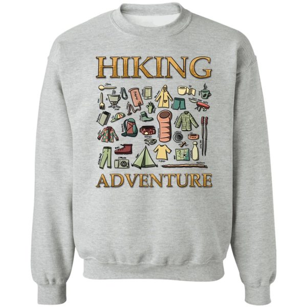 hiking adventure sweatshirt