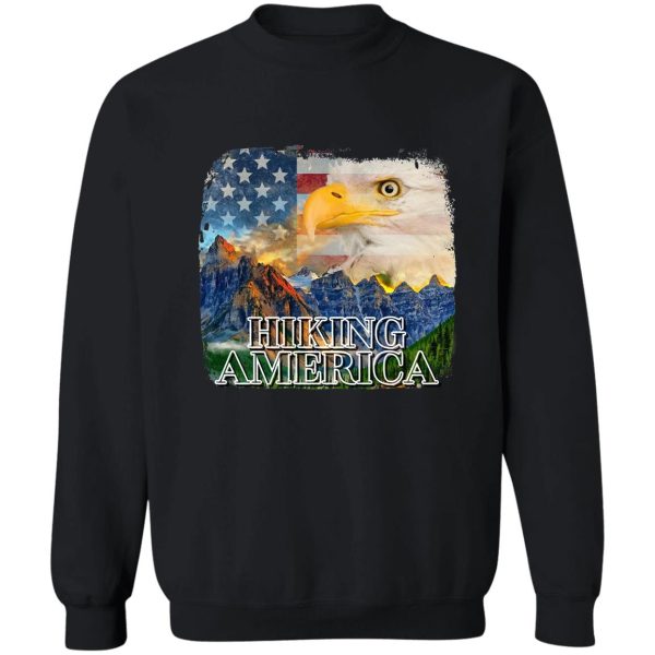 hiking america sweatshirt