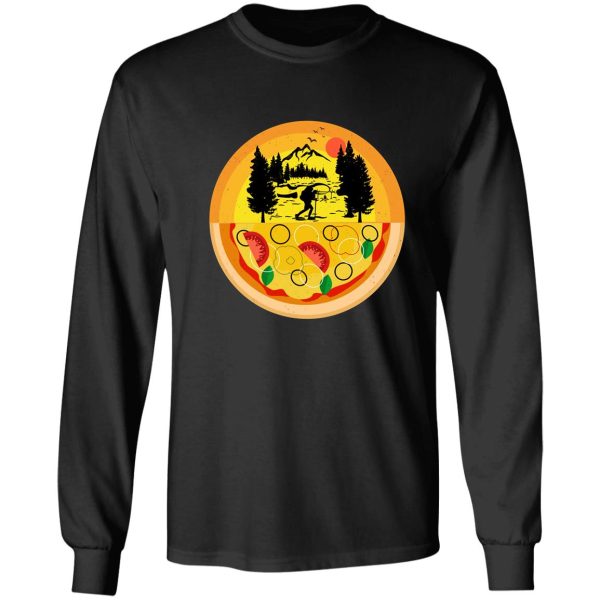 hiking and pizza - hiking lovers 2021 long sleeve