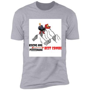 hiking and pizza---trending shirt