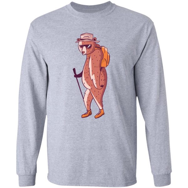 hiking bear long sleeve