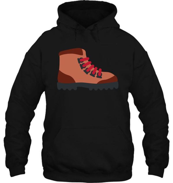 hiking boot hoodie