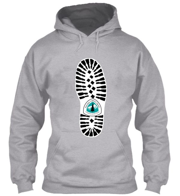 hiking boot pacific crest trail hoodie