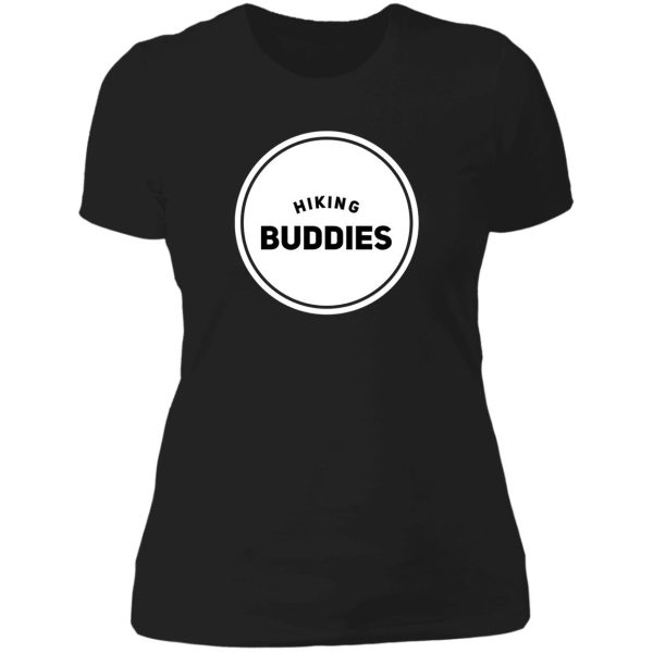 hiking buddies lady t-shirt