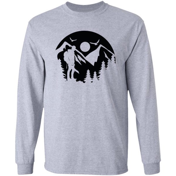 hiking classic t-shirts long sleeve