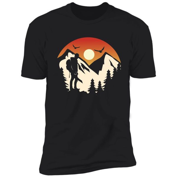 hiking classic t-shirts shirt