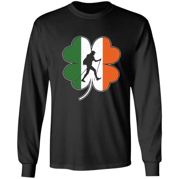 hiking - clover irish long sleeve