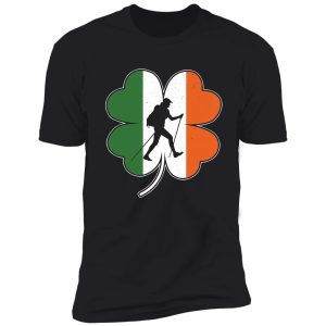 hiking - clover irish shirt