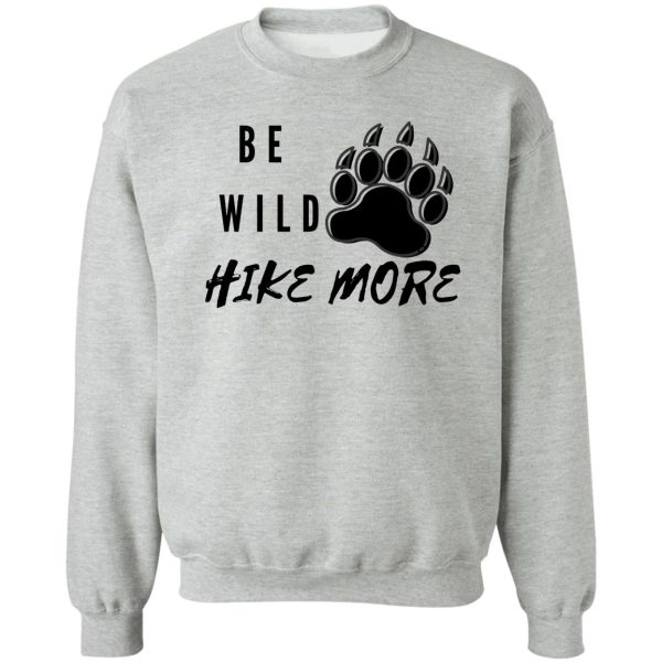 hiking design sweatshirt