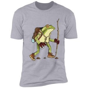 hiking frog shirt