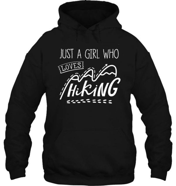 hiking girl gifts hoodie