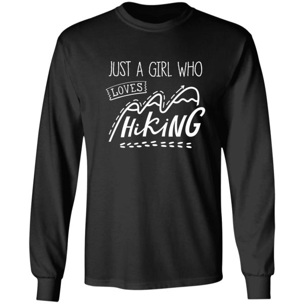 hiking girl gifts long sleeve