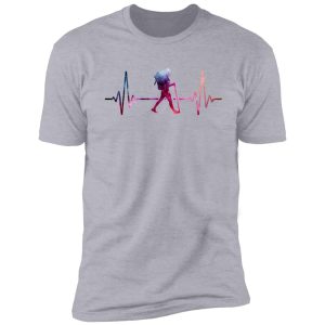 hiking heartbeat galaxy shirt