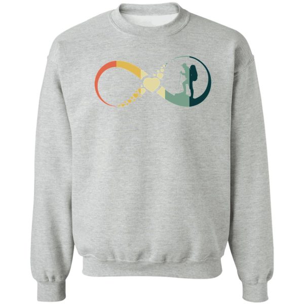 hiking infinity vintage sweatshirt