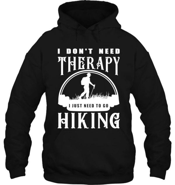 hiking is medicine hoodie