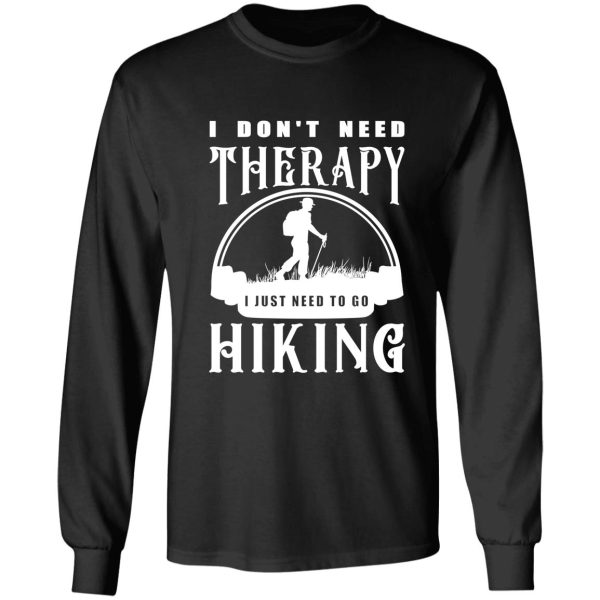 hiking is medicine long sleeve