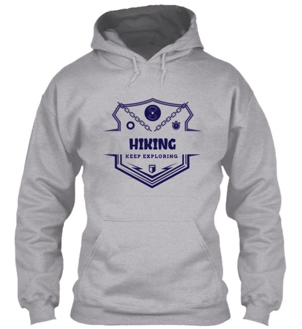 hiking keep exploring hoodie