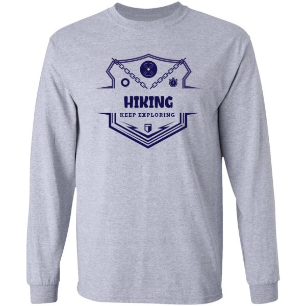 hiking keep exploring long sleeve