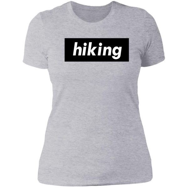 hiking lady t-shirt