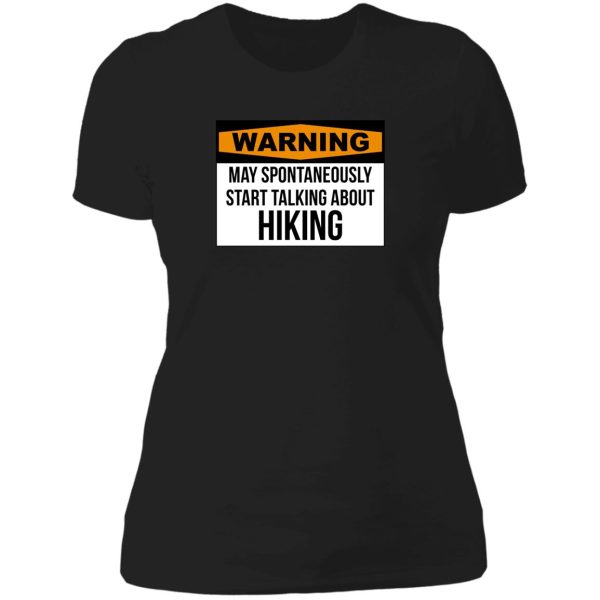 hiking lady t-shirt