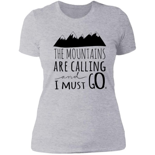 hiking lady t-shirt