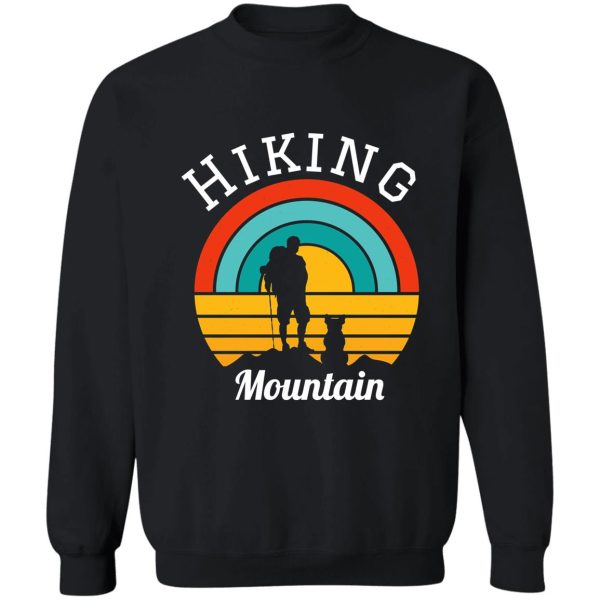 hiking mountain sweatshirt