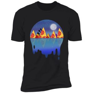 hiking on pizza mountains shirt