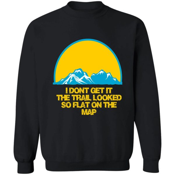 hiking outdoor activity hiking and trailnature sweatshirt