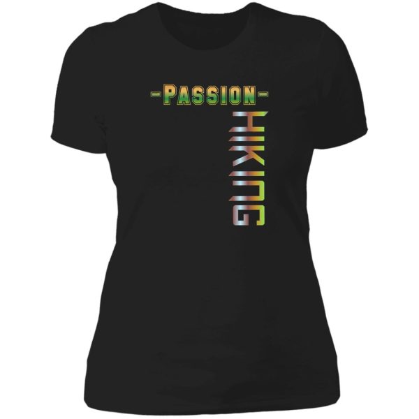 hiking passion lady t-shirt