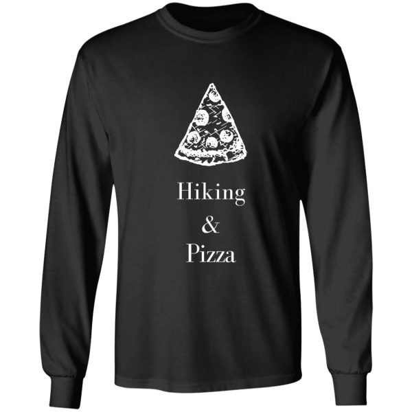 hiking & pizza long sleeve