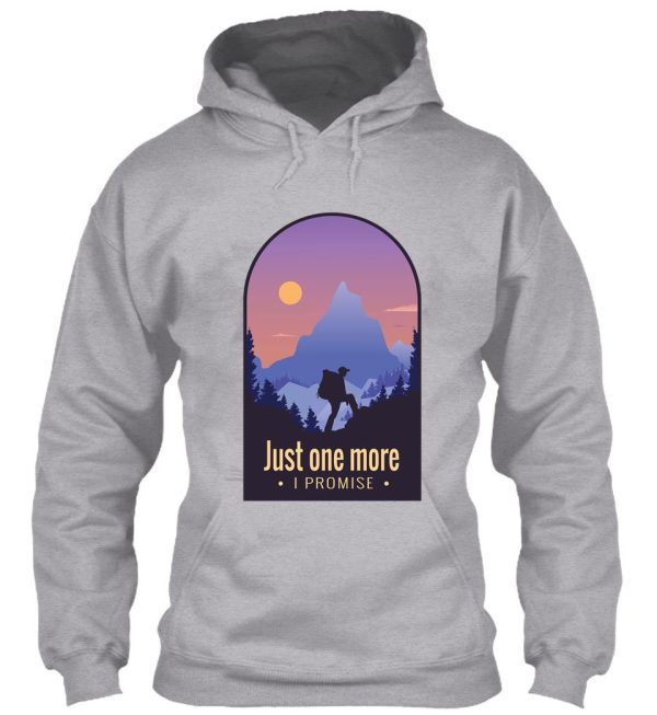 hiking quote hoodie